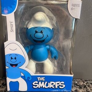 Smurf Figurine in Blue and White